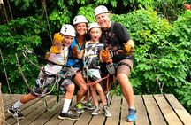 Zipline Adventure In The Rainforest