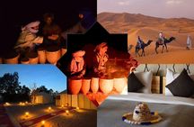 Erg Chebbi Overnight in Heated Tent with Camel Ride & Sandboard