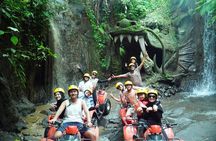 Bali ATV Quad Bike Through Tunnel and Waterfall 