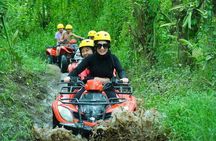Bali ATV Quad Bike Through Tunnel and Waterfall 