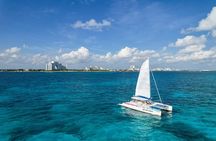 Isla Mujeres Catamaran, Open Bar and Beach Club Tour