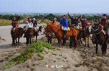 Sunset Horseback Ride on Ritoque Dunes & Beach +BBQ All-Inclusive