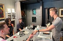 Resin Artwork in a Nolita Artist's Studio