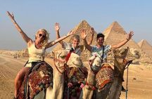 Cairo Pyramids and Museum with lunch by Bus from Hurghada 