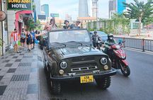 Saigon Jeep Tour with Food, Culture and Fun By Vietnam Army Jeep