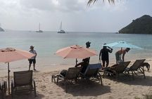 Waterfall and Beach Safari in Santa Lucia