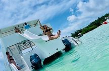 Private Catamaran Cruise with Slide & unlimited drinks