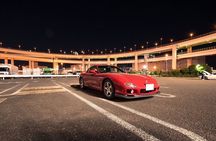 RX-7 FD Daikoku Car Meet JDM Experience (Night)