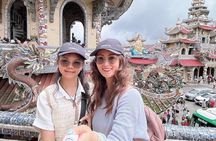 Langbiang Mountain , Crazy House and Datanla Falls from Da Lat 