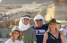 VIP tour to Giza pyramids, Sphinx, Camel ride, lunch, GEM museum