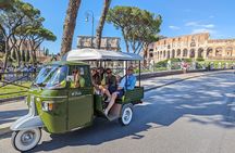 Private Tour Piaggio Ape Car Appia Antica & Food Tour