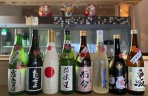 Kamakura Small Group Onigiri making and Sake Tasting in Sake Bar