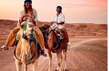 Agafay Desert Quad and Camel Ride with Dinner Show