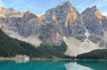 Sunset Tour Moraine Lake Lake Louise from Calgary Canmore Banff