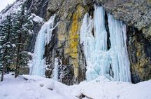 Majestic Grotto Canyon Ice Walk tour from Banff Calgary Canmore
