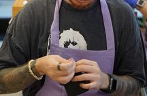 Cosmo Open Workshop in Batumi. Leather craft,Painting masterclass