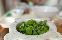 With Tiziana Cooking Class for Pesto , Gnocchi and Tiramisù