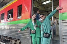 Maeklong Railway Market & Damnoen Saduak Market Paddle Boat Tour 