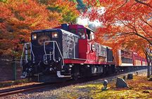 Kyoto Sagano Romantic Train in Arashiyama Bus Tour