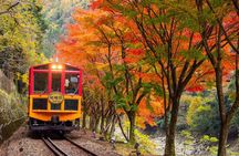 Kyoto Sagano Romantic Train in Arashiyama Bus Tour
