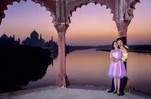 From Delhi: Overnight Taj Mahal & Agra City Tour by Car