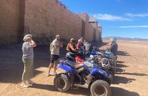 Quad from Kasbah Ait Benhadou to Ouarzazate Studios