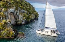 Luxury Sailing - Māori Rock Carvings - Taupo Sailing Adventures