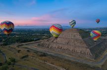 Balloon Flight and Tour in Teotihuacán from Mexico City