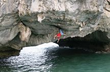 Full day deep water soloing - Kayaking in Cat Ba - Ha Long Bay.