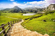 Lakes of Covadonga, Sanctuary and Cangas de Onís from Llanes