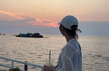 Sunset on Tonle Sap Lake