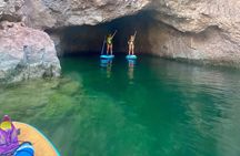 Private Paddle board Tour to Emerald Cave in Willow Beach