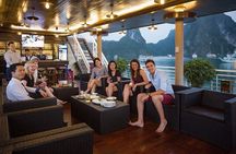 From Hanoi: 2-Day Luxury Halong Cruise Explore Caves & Island 