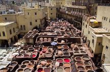 Guided Tour of Fes Medina with Pottery and Mosaic Workshop 
