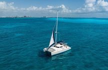 Cancun Private 4-Hour Catamaran with Snorkeling & Open Bar