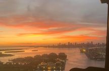 Romantic Miami Helicopter Tour with Champagne for Two