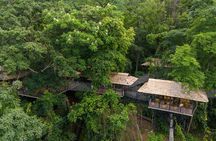 Kuang Si Waterfall, Tree Top Cafe, Ziplining with Lunch