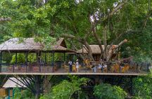 Kuang Si Waterfall, Tree Top Cafe, Ziplining with Lunch