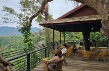 Kuang Si Waterfall, Tree Top Cafe, Ziplining with Lunch