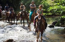Horseback Riding in Bijagual Waterfall