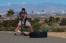 Outdoor Obstacle Course with Scenic Vegas Skyline in Henderson
