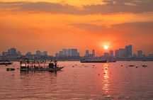 Phnom Penh Vespa City Tour and Sunset Boat with drinks