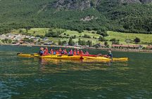 Olden: easy Kayaking for beginners om the fjord 