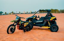 Premium Desert Safari and Dirt Bike with Dune Buggy