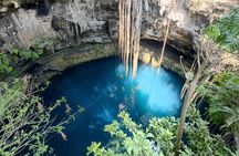 Private VW Beetle Tour to Chichen Itza, a Cenote and Valladolid