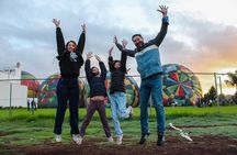 Mexico City Balloon Flight+Breakfast in Cave+Transportation