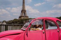 Half Day Private Tour in Paris with Pink Citroen 2CV