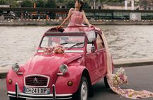 2 Hours Private Guided Tour in a Pink Citroën 2CV
