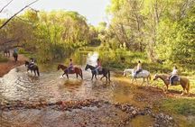 Sedona Horseback Rides At Dead Horse Ranch with River Crossing