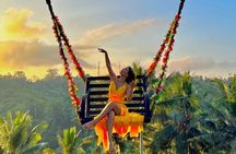 Bali Swing, Monkey Forest, Waterfall Tour